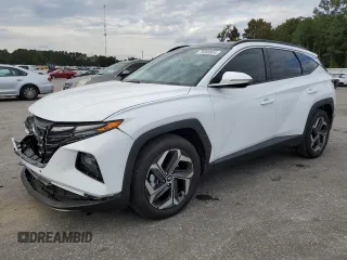 2024 Hyundai Tucson Limited with VIN 5NMJE3DE2RH369159, listed as a Copart auction lot 76308924 with 1,786 mi miles and Salvage Title. Bid and sale history available at carsss.com. Image 1.