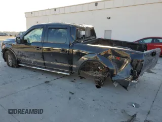 2018 Ford F-150 XL with VIN 1FTEW1EG1JFD54060, listed as a Copart auction lot 43202705 with 121,884 mi miles and Salvage Title. Bid and sale history available at carsss.com. Image 2.