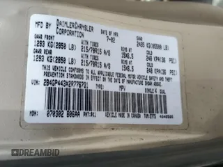 2002 Dodge Caravan Sport with VIN 2B4GP443X2R776731, listed as a Copart auction lot 53720175 with 174,001 mi miles and Clean Title. Bid and sale history available at carsss.com. Image 13.
