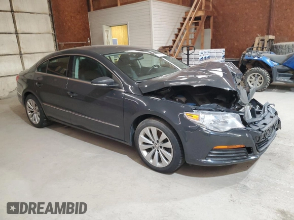 2012 Volkswagen CC Sport PZEV with VIN WVWMP7AN5CE501215, listed as a Copart auction lot 54117525 with 91,944 mi miles and Salvage Title. Bid and sale history available at carsss.com. Image 4.