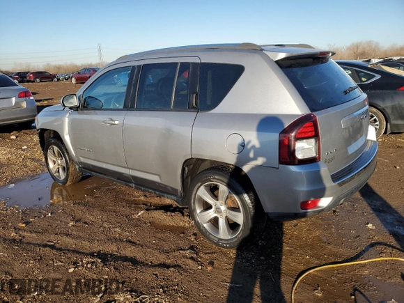 2016 Jeep Compass High Altitude Edition with VIN 1C4NJDEB0GD598257, listed as a Copart auction lot 46093515 with 46,411 mi miles and Salvage Title. Bid and sale history available at carsss.com. Image 2.
