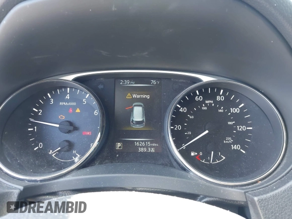 2016 Nissan Rogue S with VIN JN8AT2MT9GW006645, listed as a IAAI auction lot 42094645 with 162,615 mi miles. Bid and sale history available at carsss.com. Image 7.