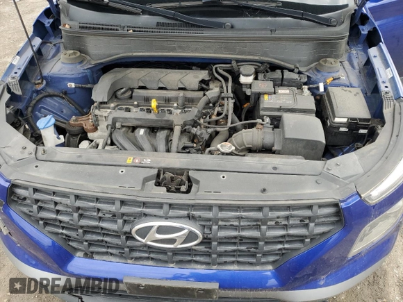 2021 Hyundai Venue SE with VIN KMHRB8A38MU066282, listed as a Copart auction lot 53087095 with 92,466 mi miles and Salvage Title. Bid and sale history available at DreamBid. Image 12.
