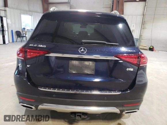2021 Mercedes-Benz GLE 350 with VIN 4JGFB4KB6MA490787, listed as a Copart auction lot 49259735 with 47,664 mi miles and Salvage title. Bid and sale history available at DreamBid. Image 6.