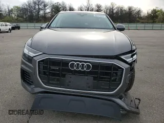 2019 Audi Q8 Premium with VIN WA1AVAF19KD009877, listed as a Copart auction lot 56473205 with Not provided miles and Salvage title. Bid and sale history available at DreamBid. Image 5.