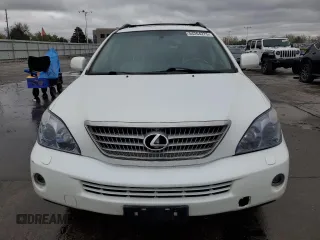 2008 Lexus RX 400h with VIN JTJHW31U382857124, listed as a Copart auction lot 54264275 with 241,588 mi miles and Salvage Title. Bid and sale history available at DreamBid. Image 5.