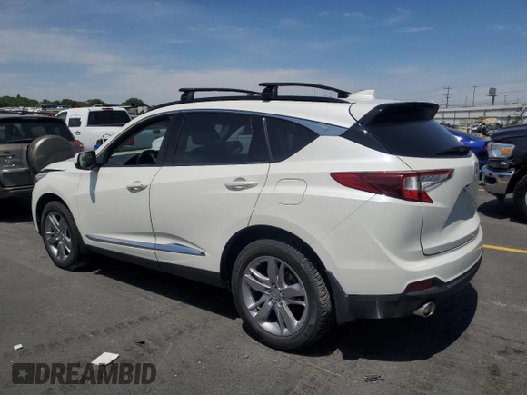 2019 Acura RDX Advance with VIN 5J8TC2H72KL015037, listed as a Copart auction lot 62401115 with Not provided miles and Salvage title. Bid and sale history available at DreamBid. Image 2.
