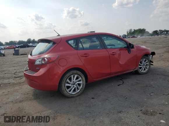 2013 Mazda 3 i Grand Touring with VIN JM1BL1MP6D1808625, listed as a Copart auction lot 60558685 with 86,574 mi miles and Clean title. Bid and sale history available at DreamBid. Image 3.