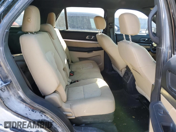2017 Ford Explorer with VIN 1FM5K8B86HGD87332, listed as a Copart auction lot 77279364 with 107,107 mi miles and Salvage Title. Bid and sale history available at DreamBid. Image 11.