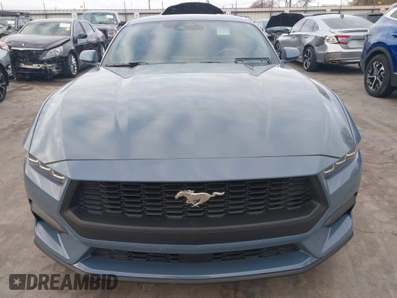 2024 Ford Mustang EcoBoost with VIN 1FA6P8TH2R5146587, listed as a IAAI auction lot 41370567 with 1,712 mi miles. Bid and sale history available at carsss.com. Image 12.