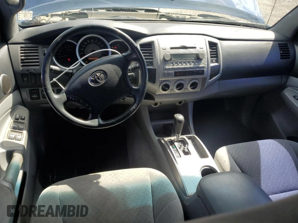 2007 Toyota Tacoma PreRunner with VIN 3TMJU62NX7M038489, listed as a Copart auction lot 53845245 with 263,485 mi miles and Salvage Title. Bid and sale history available at DreamBid. Image 8.