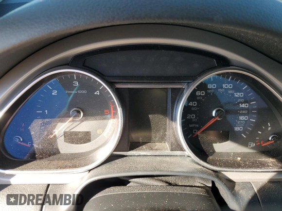 2015 Audi Q7 Premium Plus with VIN WA1LMAFE1FD019761, listed as a Copart auction lot 46845735 with 126,616 mi miles and Salvage title. Bid and sale history available at DreamBid. Image 9.
