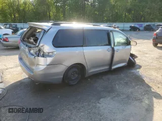 2014 Toyota Sienna LE AAS with VIN 5TDKK3DC5ES447565, listed as a Copart auction lot 52301335 with 0 mi miles and Salvage Title. Bid and sale history available at carsss.com. Image 3.