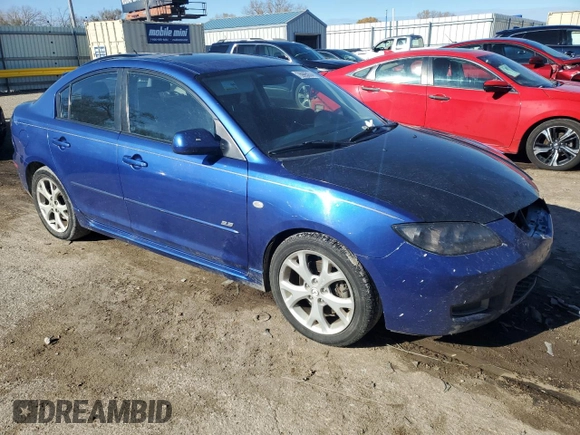 2007 Mazda 3 s Sport with VIN JM1BK323271727236, listed as a Copart auction lot 76995974 with 178,000 mi miles and Salvage Title. Bid and sale history available at carsss.com. Image 4.