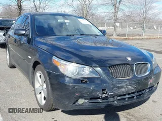2007 BMW 5 Series 530xi with VIN WBANF735X7CY17406, listed as a IAAI auction lot 41592517 with 139,728 mi miles and . Bid and sale history available at carsss.com. Image 1.