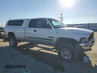 2001 Dodge Ram 2500 with VIN 3B7KF23641G761419, listed as a Copart auction lot 41688975 with 196,693 mi miles and Salvage Title. Bid and sale history available at carsss.com. Image 4.