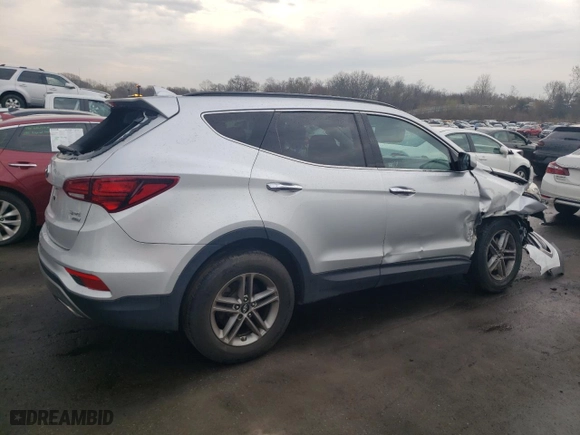 2017 Hyundai Santa Fe Sport 2.4L with VIN 5XYZUDLB6HG412087, listed as a Copart auction lot 52124305 with 157,175 mi miles and Salvage Title. Bid and sale history available at carsss.com. Image 3.