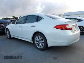 2011 Infiniti M with VIN JN1BY1AR9BM371628, listed as a Copart auction lot 74841034 with Not Provided miles and Salvage Title. Bid and sale history available at DreamBid. Image 2.
