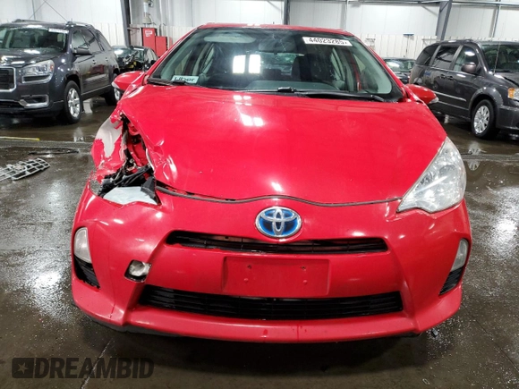 2014 Toyota Prius One with VIN JTDKDTB39E1559702, listed as a Copart auction lot 44023285 with 266,890 mi miles and Salvage Title. Bid and sale history available at DreamBid. Image 5.