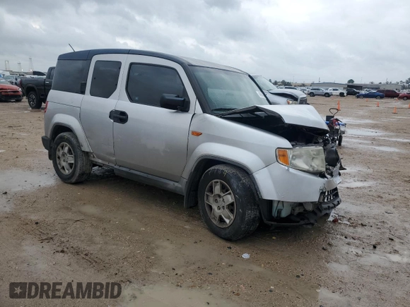 2010 Honda Element LX with VIN 5J6YH1H30AL001336, listed as a Copart auction lot 44948285 with 184,519 mi miles and Salvage Title. Bid and sale history available at DreamBid. Image 4.