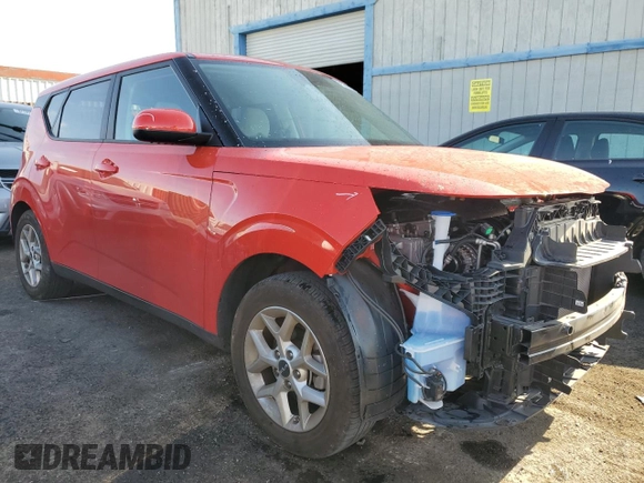 2023 Kia Soul LX with VIN KNDJ23AU4P7217716, listed as a Copart auction lot 51877175 with 18,631 mi miles and Salvage Title. Bid and sale history available at carsss.com. Image 4.
