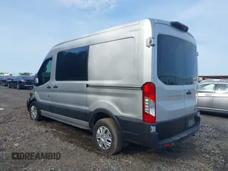 2020 Ford Transit Cargo with VIN 1FTBR1C84LKB15733, listed as a IAAI auction lot 42007832 with 61,182 mi miles. Bid and sale history available at carsss.com. Image 3.