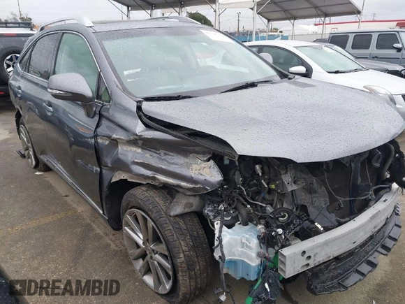 2013 Lexus RX 450h with VIN JTJBC1BAXD2063528, listed as a IAAI auction lot 41745770 with 140,605 mi miles and . Bid and sale history available at DreamBid. Image 1.