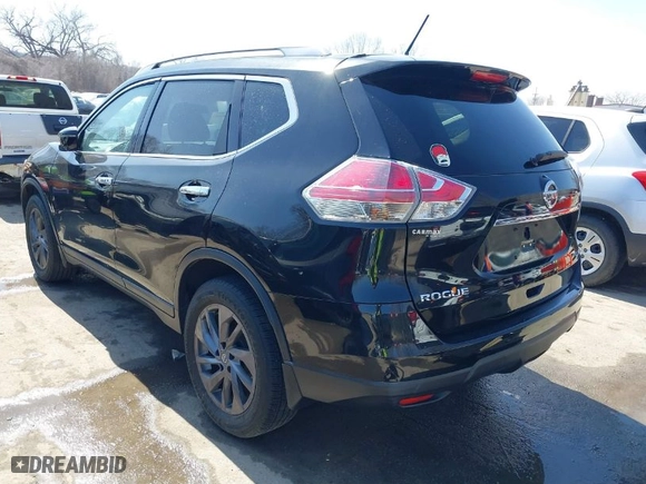 2016 Nissan Rogue SV with VIN 5N1AT2MV1GC896150, listed as a IAAI auction lot 41776638 with 66,781 mi miles. Bid and sale history available at carsss.com. Image 3.