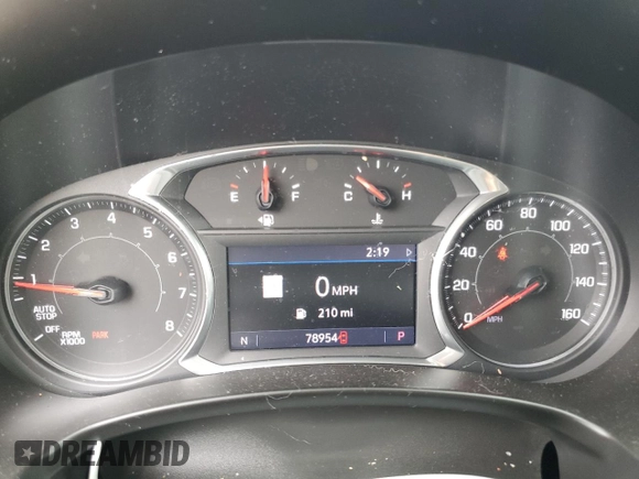 2019 GMC Terrain SLE with VIN 3GKALMEV1KL171065, listed as a Copart auction lot 54827825 with 78,954 mi miles and Clean title. Bid and sale history available at DreamBid. Image 9.