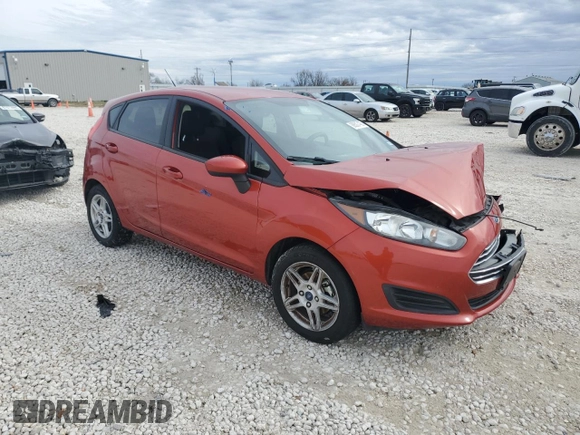 2018 Ford Fiesta SE with VIN 3FADP4EJ1JM146398, listed as a Copart auction lot 88507435 with 91,280 mi miles and Salvage Title. Bid and sale history available at DreamBid. Image 4.