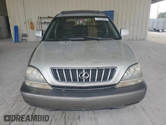 2002 Lexus RX 300 z VIN JTJGF10U420146391, wystawiony jako Copart lot #75455834 z przebiegiem 197 576 mil mil oraz Czysty tytuł • Clean title. Historia ofert i sprzedaży dostępna na DreamBid. Obrazek 5.
