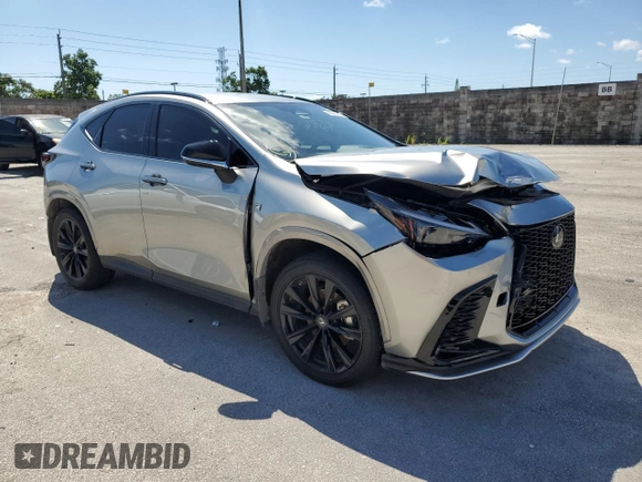 2022 Lexus NX with VIN JTJKGCEZ9N2005669, listed as a Copart auction lot 66520243 with 10,386 mi miles. Bid and sale history available at carsss.com. Image 4.
