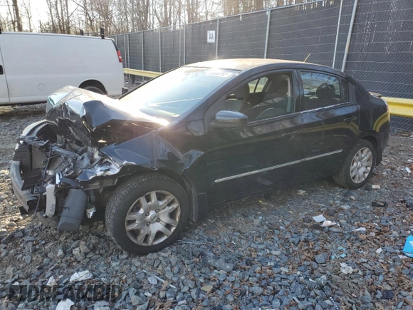 2012 Nissan Sentra S with VIN 3N1AB6AP0CL705307, listed as a Copart auction lot 46669765 with 130,151 mi miles and Salvage Title. Bid and sale history available at DreamBid. Image 1.