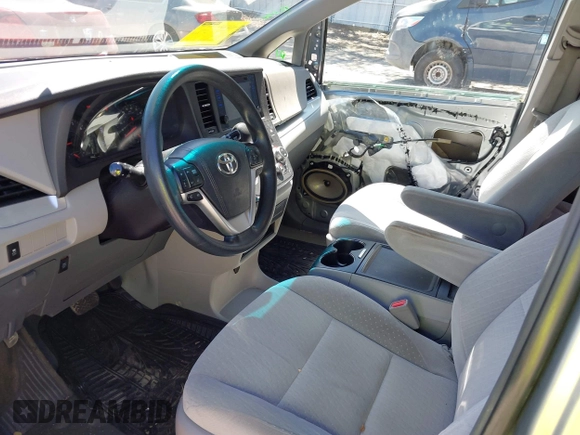 2016 Toyota Sienna LE AAS with VIN 5TDKK3DC8GS728746, listed as a IAAI auction lot 41771751 with 148,774 mi miles. Bid and sale history available at carsss.com. Image 5.