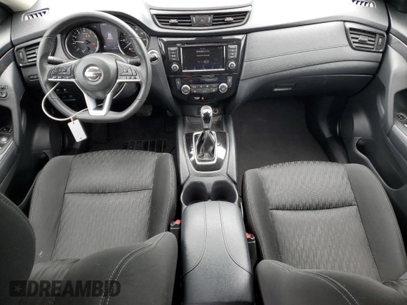 2020 Nissan Rogue S z VIN KNMAT2MTXLP524991, wystawiony jako Copart lot #57461135 z przebiegiem 76 147 mil mil oraz Szkoda całkowita • Salvage title. Historia ofert i sprzedaży dostępna na DreamBid. Obrazek 8.