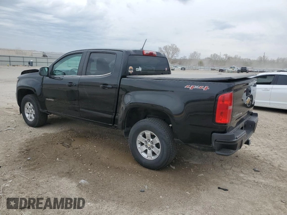 2019 Chevrolet Colorado 4WD Work Truck z VIN 1GCGTBEN3K1237102, wystawiony jako Copart lot #51512275 z przebiegiem 79 080 mil mil oraz Szkoda całkowita • Salvage title. Historia ofert i sprzedaży dostępna na DreamBid. Obrazek 2.