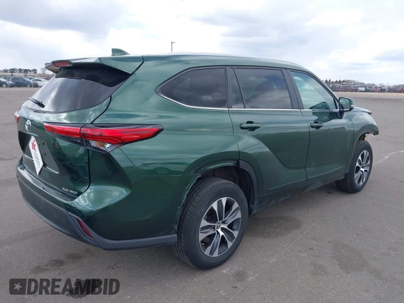 2023 Toyota Highlander L with VIN 5TDKDRBH7PS500510, listed as a IAAI auction lot 41859076 with 26,792 mi miles and . Bid and sale history available at DreamBid. Image 4.