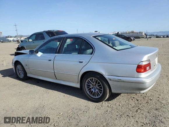 2003 BMW 5 Series 530iA with VIN WBADT63473CK35473, listed as a Copart auction lot 52239905 with 179,606 mi miles and Salvage Title. Bid and sale history available at carsss.com. Image 2.