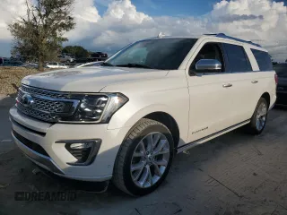 2019 Ford Expedition Max Platinum with VIN 1FMJK1LT0KEA64356, listed as a Copart auction lot 73845114 with 78,054 mi miles and Non repairable. Bid and sale history available at DreamBid. Image 1.