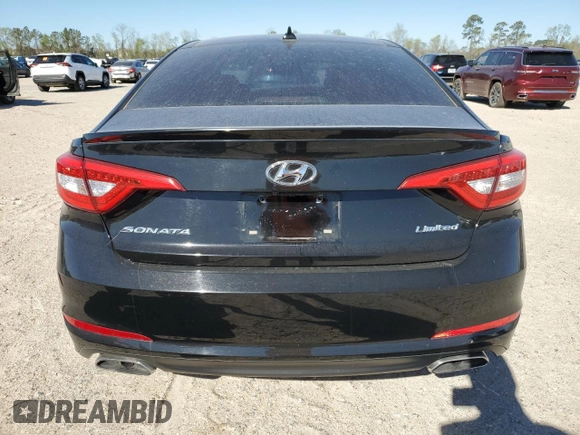 2015 Hyundai Sonata 2.4L Sport with VIN 5NPE34AF0FH043904, listed as a Copart auction lot 49874805 with 141,205 mi miles and Salvage Title. Bid and sale history available at carsss.com. Image 6.