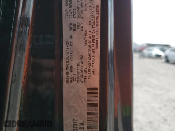 2024 Jeep Wrangler Sport with VIN 1C4PJXKN7RW237317, listed as a Copart auction lot 48219945 with 29,092 mi miles and Salvage title. Bid and sale history available at DreamBid. Image 12.