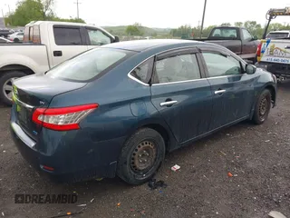 2014 Nissan Sentra S with VIN 3N1AB7AP8EY284481, listed as a IAAI auction lot 42121992 with 176,672 mi miles and . Bid and sale history available at DreamBid. Image 4.