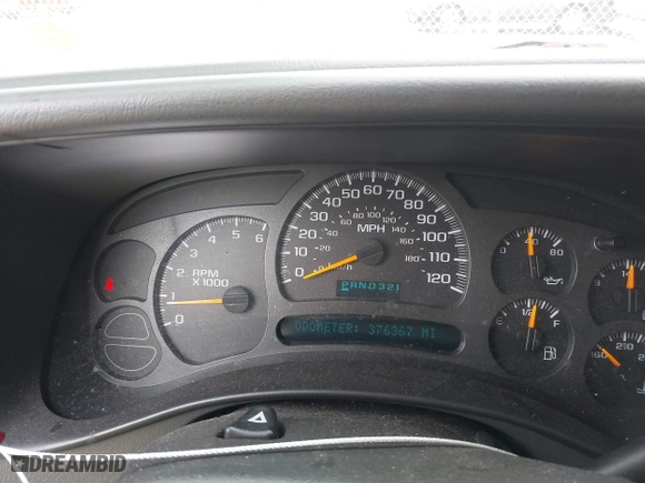 2004 Chevrolet Tahoe LT with VIN 1GNEC13Z04J262265, listed as a IAAI auction lot 42049698 with 376,367 mi miles. Bid and sale history available at carsss.com. Image 7.