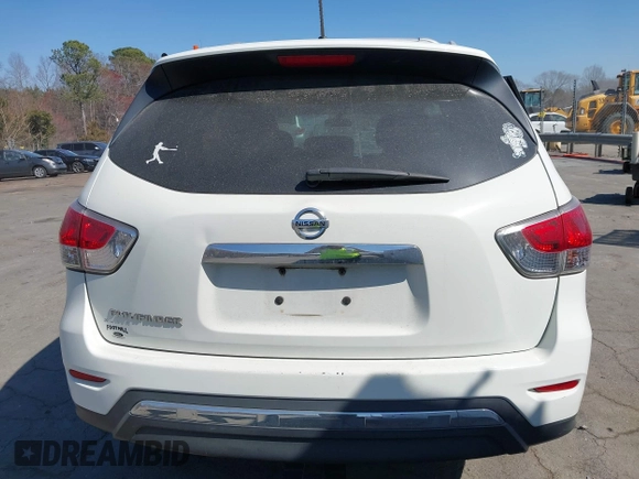 2016 Nissan Pathfinder SV with VIN 5N1AR2MN0GC640306, listed as a IAAI auction lot 41695227 with 175,884 mi miles. Bid and sale history available at carsss.com. Image 16.