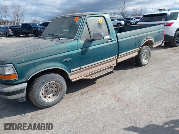 1996 Ford F-150 z VIN 1FTEF15N7TLA47916, wystawiony jako IAAI lot #41972655 z przebiegiem 130 257 mil mil oraz . Historia ofert i sprzedaży dostępna na DreamBid. Obrazek 2.