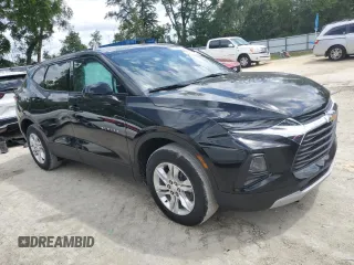 2022 Chevrolet Blazer LT z VIN 3GNKBCR41NS127535, wystawiony jako Copart lot #52414755 z przebiegiem 16 771 mil mil oraz Nie do naprawy • Non repairable. Historia ofert i sprzedaży dostępna na DreamBid. Obrazek 4.