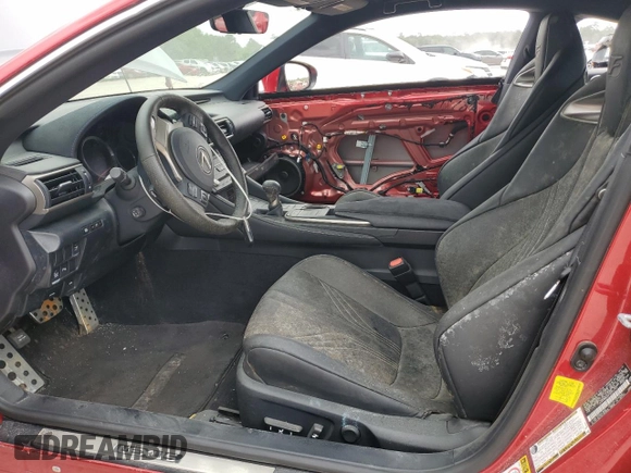 2015 Lexus RC F F z VIN JTHHP5BC6F5003191, wystawiony jako Copart lot #48727033 z przebiegiem Nie podano mil oraz . Historia ofert i sprzedaży dostępna na DreamBid. Obrazek 7.