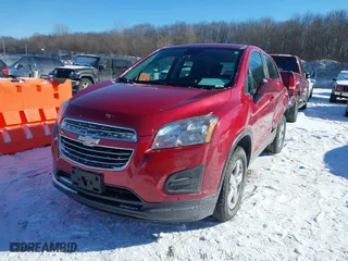 2015 Chevrolet Trax LS with VIN KL7CJPSB6FB223753, listed as a IAAI auction lot 41412298 with 66,845 mi miles. Bid and sale history available at carsss.com. Image 17.