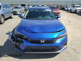 2023 Honda Civic Sedan Touring with VIN 2HGFE1F94PH306598, listed as a Copart auction lot 48559185 with 15,264 mi miles and Salvage Title. Bid and sale history available at carsss.com. Image 5.