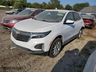 2024 Chevrolet Equinox LT with VIN 3GNAXTEG5RL190313, listed as a Copart auction lot 71371224 with 11,647 mi miles and Non Repairable. Bid and sale history available at carsss.com. Image 1.